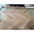 European oak chevron hardwood fishbone flooring